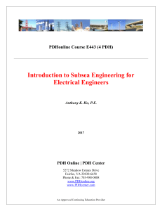 SUBSEA-introduction to subsea engineering