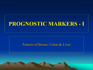 Tumor Prognostic  Markers 