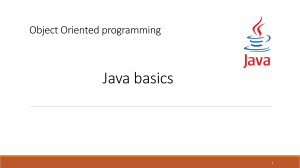 Java programming