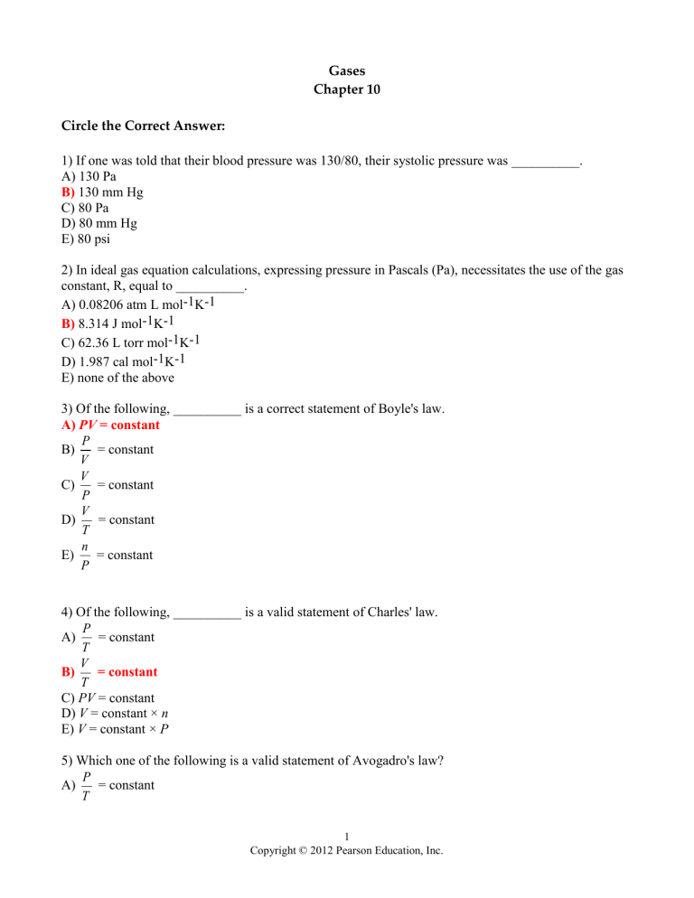 Chapter 10 Answered Questions 1