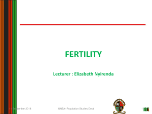 9. Fertility