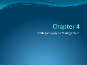 Chapter 4 Capacity Planning