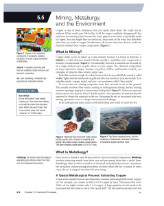 52a Mining, Metallurgy and the Environment