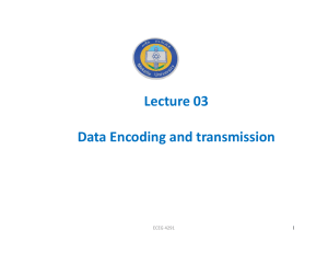 lecture 03 Data encoding