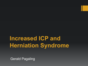 Increased ICP and Herniation