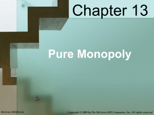 Pure Monopoly: Characteristics, Profit, and Regulation