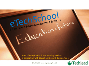 A complete School Management System