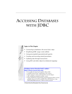 Accessing-Databases-JDBC