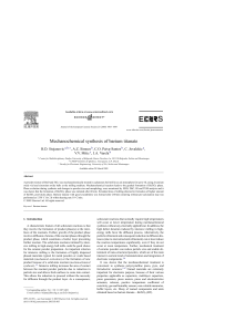 1206 Mechanochemical synthesis of barium titanate