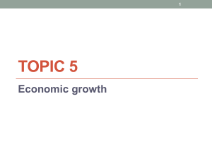 Topic 5-Economic Growth-student