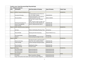 11 DRAWING INDEX EXCEL SALUJA MANANPREET