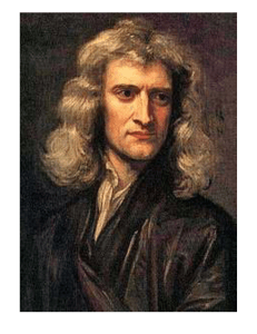 October - Sir Isaac Newton
