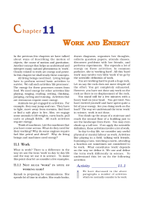 1. Work and Energy