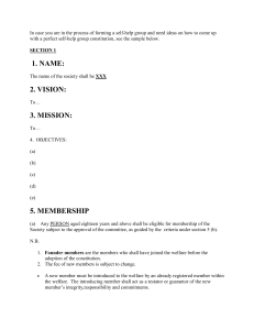 Self-Help-Group-Constitution-Sample