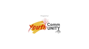 Prezentare Youth CommUNITY(1)