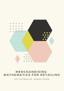 MERCHANDISING MATHEMATICS FOR RETAILING FOR ISBN REQUEST