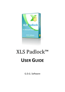 XLSPadlock-Guide