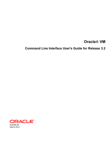 OVM-Manager-Command Line Interface User's Guide for Release 3.2
