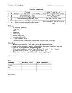 Vitamin C Experiment (2014 06 23 21 48 44 UTC)