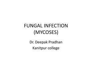FUNGAL INFECTION