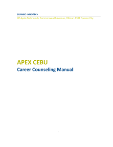 Career Counseling Manual 201102
