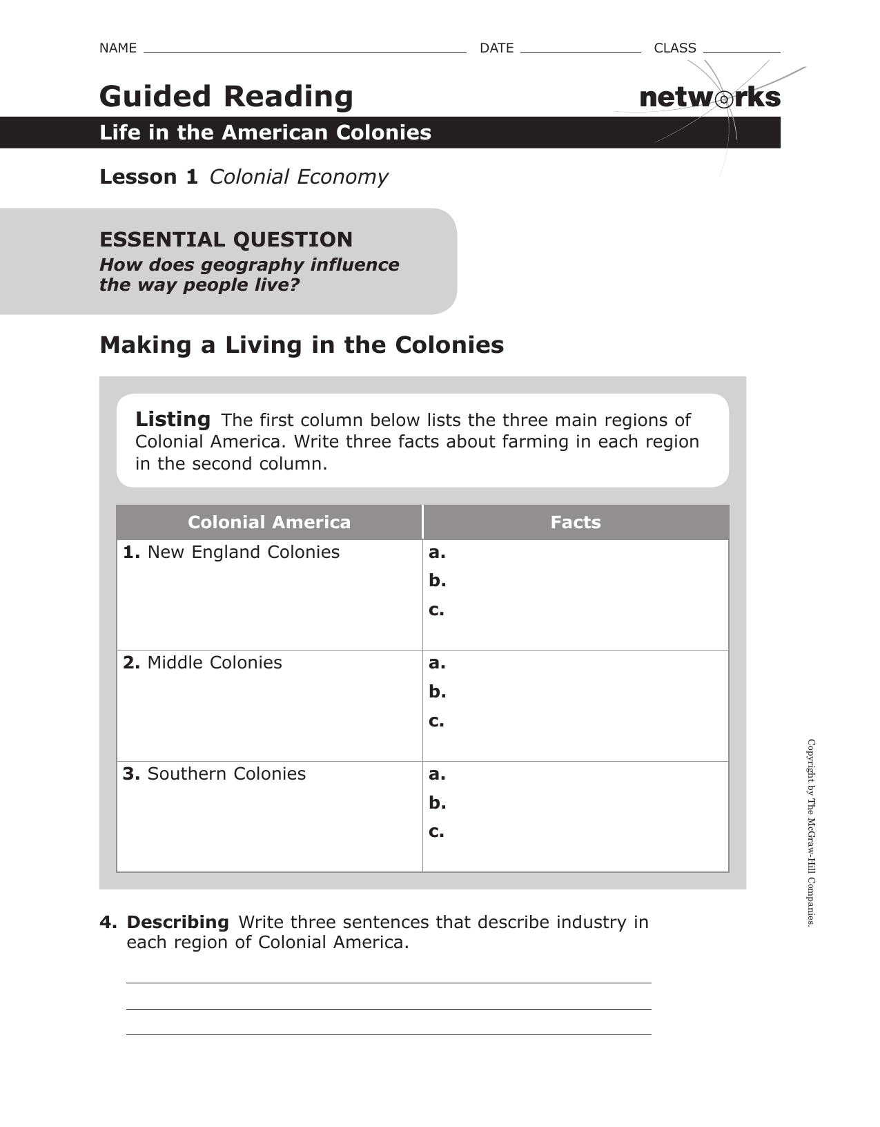 Guided Reading 1 Guided Reading 1