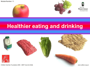 healthy eating habit