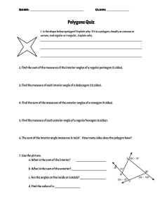 Polygons Quiz