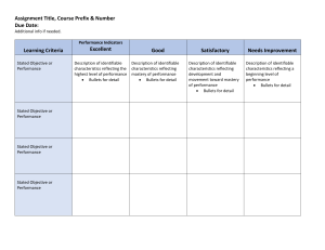Analytic-rubric-template