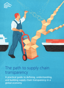 Supply Chain Transparency: A Practical Guide