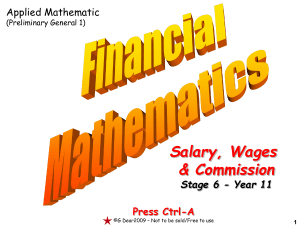 01 salary wages commision