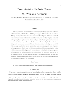 Cloud Assisted HetNets Toward 5G Wireless Networks