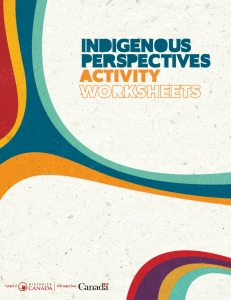 Indigenous Perspectives Worksheets - All Activities