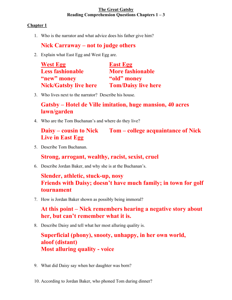 GG Chapters 1 3 Study Guide Answers For Test GG Chapters 1 3 Study Guide Answers For Test