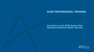 The SCOR Overview-v2.0