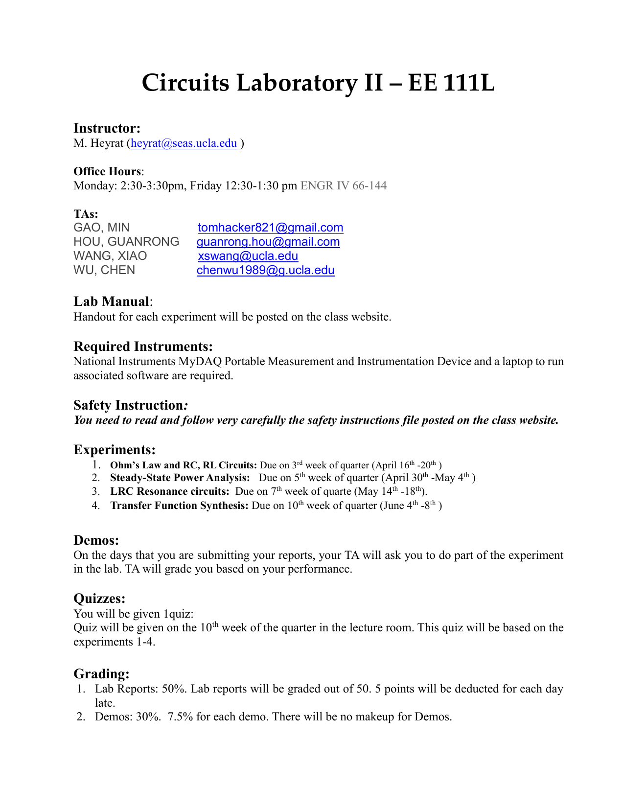 EE23L Lab Report Template 23 23 23 Within Engineering Lab Report Template