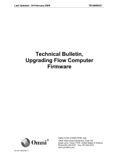 980803C-Upgrading-Flow-Computer-Firmware