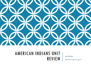 American Indians Review