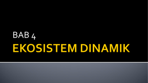 EKOSISTEM DINAMIK