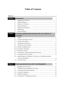 EU-Bangladesh Economic Relations: Trade & Investment Analysis