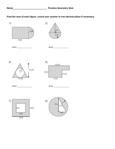 Practice geometry Quiz 11-13-18