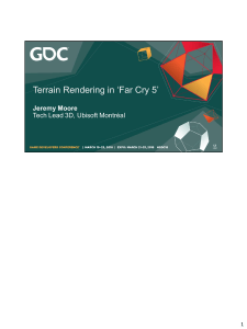 Terrain Rendering in Far Cry 5