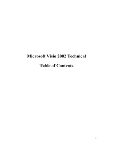 Microsoft Visio 2002 Technical