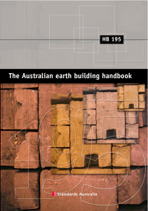 HB195 Earth Building Handbook