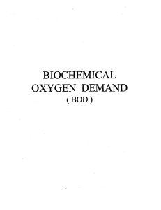 BiochemicalOxygenDemand