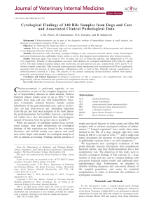 Peters et al-2016-Journal of Veterinary Internal Medicine