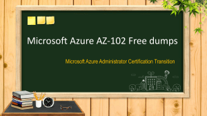 Microsoft Azure AZ-102 practice test