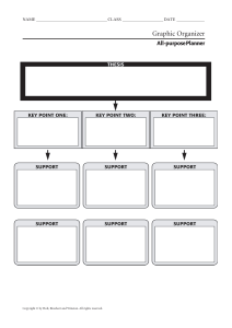 Essay Graphic Organizer