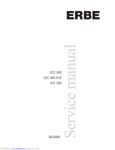 Erbe ICC200-300-350 SM