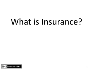 230Class01-Insurance basics